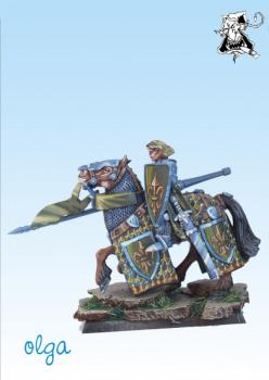 Bretonnian Paladin by Black Gobbo