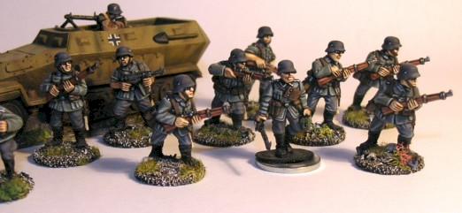 German Squad with Sdkfz 251 by H3resy