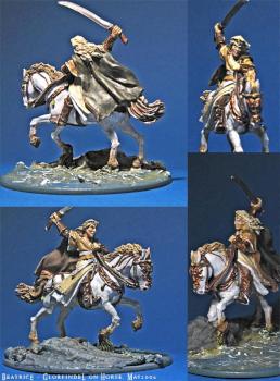 LOTR Glorfindel on Horse by Beatrice