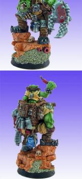 Kommando Ork Leader by phael_minis