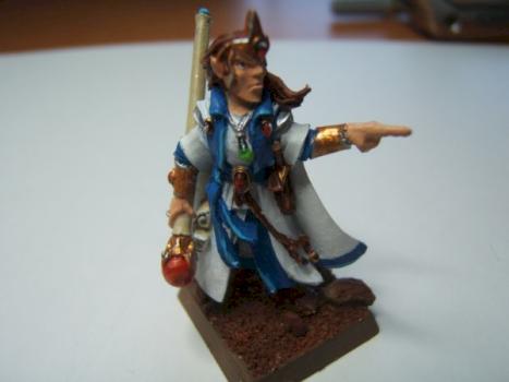 My first high elf mage by darkarden