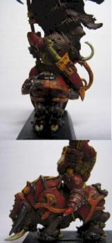 Porte-étendard Khor sur razorback by ishka