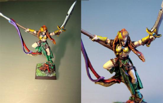 Wood Elf Wardancer Lord by EValheru