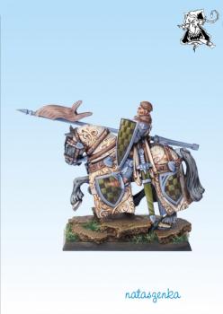 Bretonnian Paladin by Black Gobbo