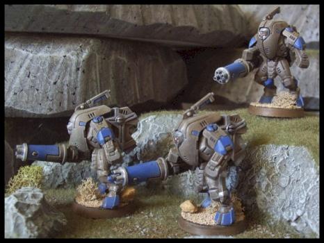 Tau XV25 Stealth Team by KaJice
