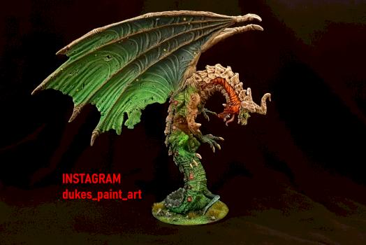 Zombicide Zombie Dragon No rest for the wicked Addon by dukespaintart