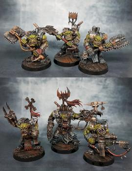 Orks ! Boss and Nobz by Daigoro