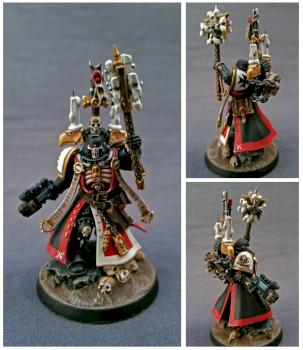 Black Templars - Chaplain Grimaldus by Boombocks