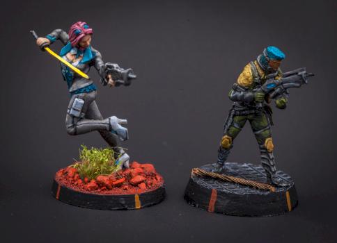 ASHCROFT HUNTING PARTY - MIRANDA ASHCROFT & AUTHORIZED BOUNTY HUNTER by wendigo9
