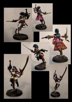 Harlquin Squad macro 1 by Skandabcn