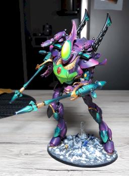Eldar WraithKnight by ghostd