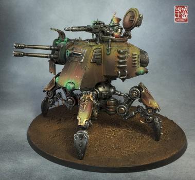 Warhammer Adeptuse Mechanicus, Onager Dunecrawler. by caiman