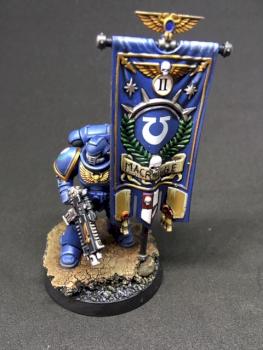 SPACE MARINE ANCIENT ULTRAMRINES by juanlurockerman