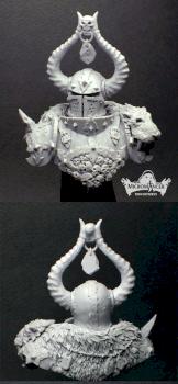 Chaos warrior bust 1/10 scale by 4K_