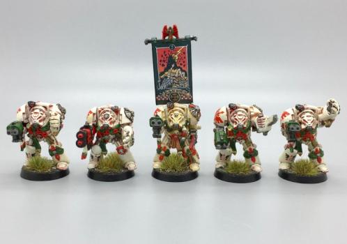 Classic Deathwing Terminators by Adam Paints
