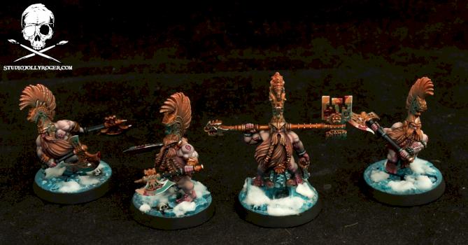 Shadespire Frozen Axes by Jolly Roger Studio
