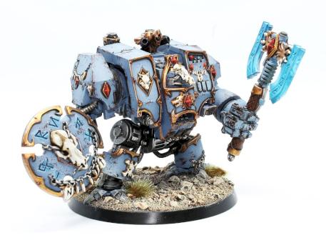 SPACE WOLVES VENERABLE DREADNOUGHT by mediatrade