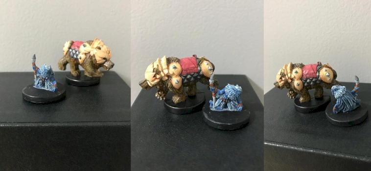 Gloomhaven - Beast Tyrant and Bear by Alia-chan