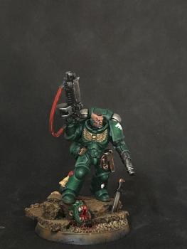 Dark Angels Primaris Lieutenant by FolgPaints