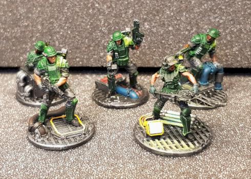 Colonial Marines from AvP by Karrion1978