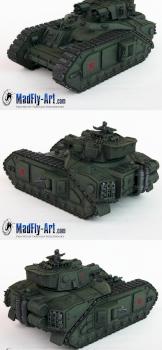 Macharius Vulcan by MadFlyArtStudio