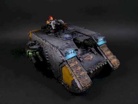 Space Wolves Landrider by Leon0679