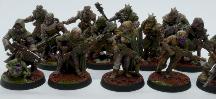 Death Guard Nurgle Chaos Cultists by blackgonzo