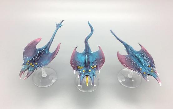 Screamers Of Tzeentch by Adam Paints