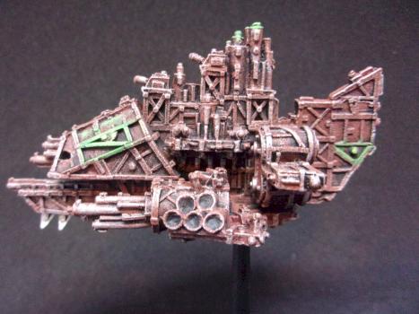 Ork Terror Ship by InspiredOgreStudio