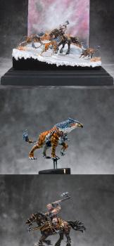 Chaos Marauder and Gryph Hounds by Surface Tension