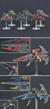 Dark eldar reaver gang by Shi Vral