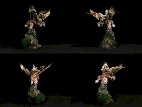 Bretonnian Pegasus Knight by Eclipseddstny