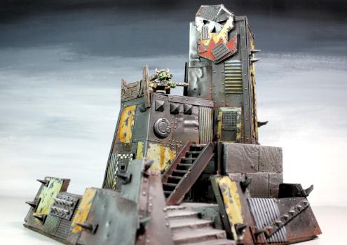 Ironclad Ork Fortress by Terraformer