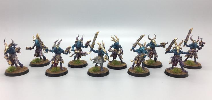 Thousand Sons Tzaangors by Adam Paints