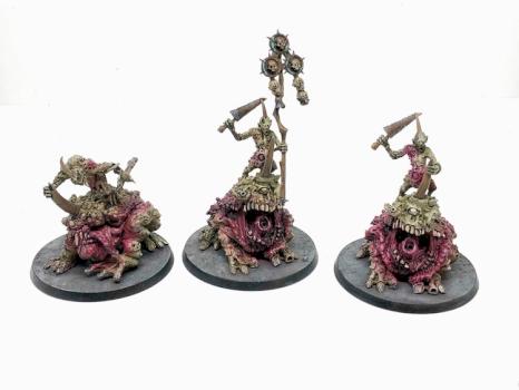 Nurgle Plague Toads by Adam Paints