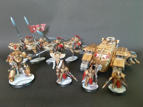 Adeptus Custodes by DEMON FORCE MINIS