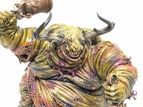 Greater Daemon of Nurgle by Adam Paints