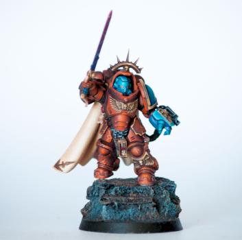 Primaris Captain in Gravis Armour by 2dorks1brush