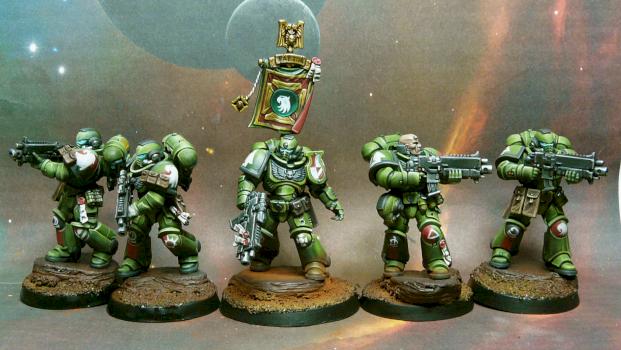 Primaris Raptor squad by RAFF