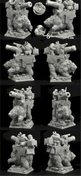 Dwarven Cannon by Scibor