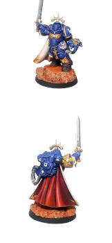 Space Marine Captain in Gravis Armor by Cotta88