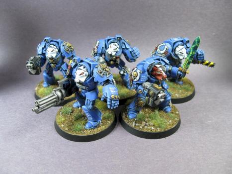 Ultra Marine Terminators by mikecarrero