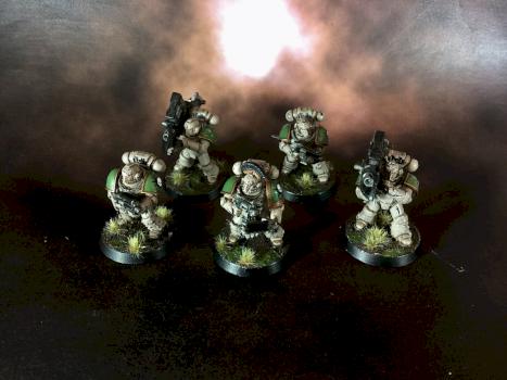 DEATH GUARD space marines by juanlurockerman