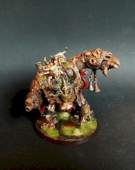 Nurgle hellbrute by Andomear