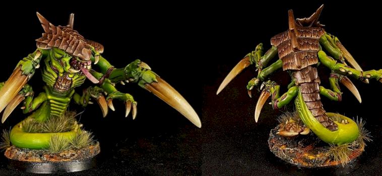 Tyranid Ravener by Kneeil
