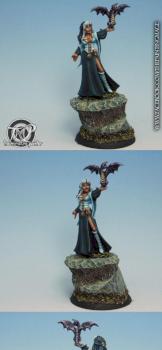 Reaper Silver Anniversary - Trista the Loremistress by miniking