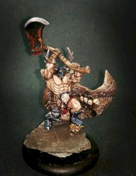 Carrowek of Carn Dhu, War-Drune on Foot by House