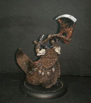 Carrowek of Carn Dhu, War-Drune on Foot by House
