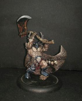 Carrowek of Carn Dhu, War-Drune on Foot by House