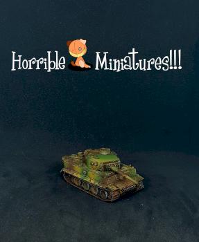 TIGER HEAVY TANK - Flame of War by Horrible_miniature